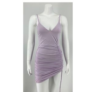 yvonne laced back midi dress